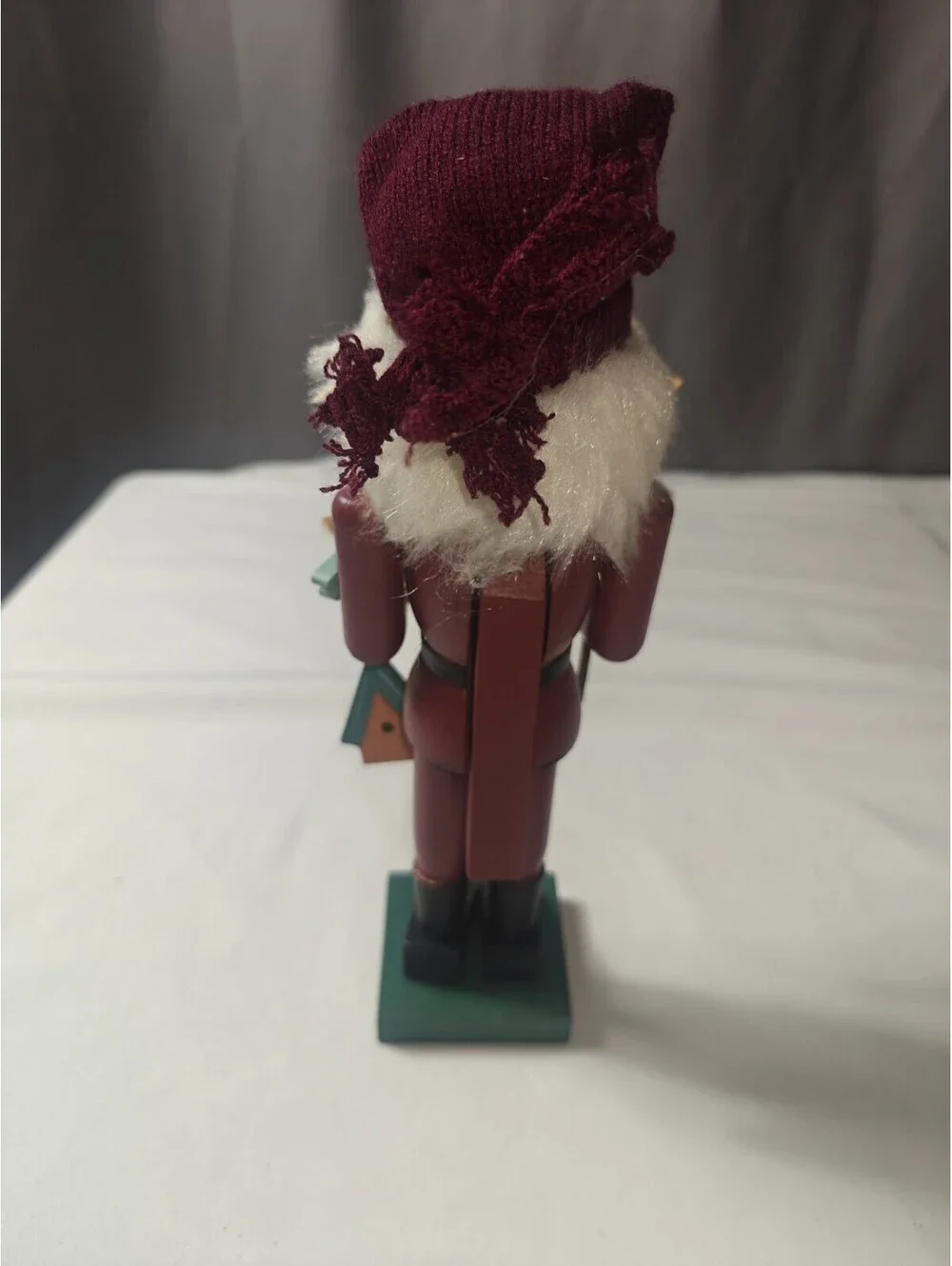 Vintage Nutcracker Santas Workbench Wooden Decorative Figurine